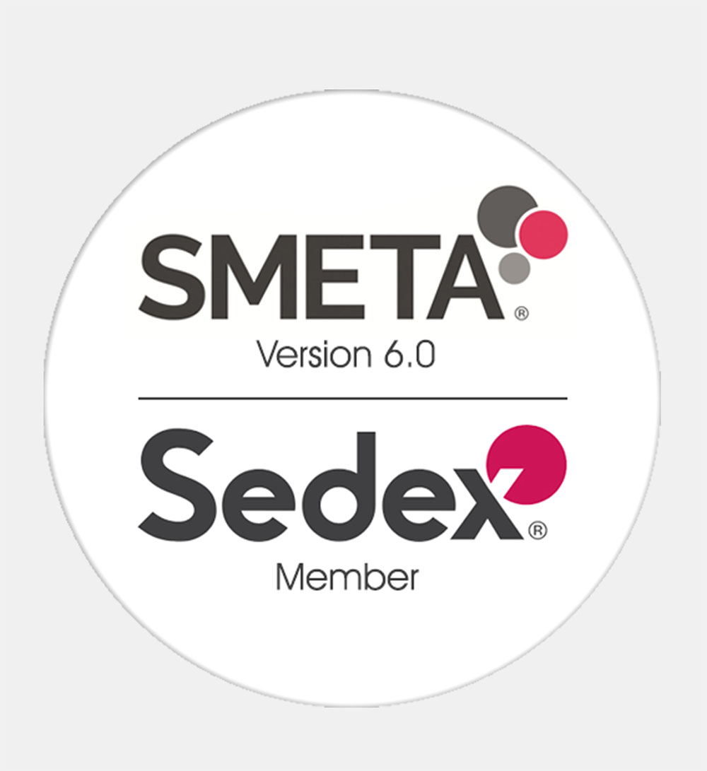 Smeta Sedex certificate